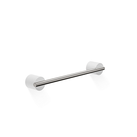 Decor Walther Stone HTE30 Полотенцедержатель 30см, цвет: белый / сталь матовая, 0975055