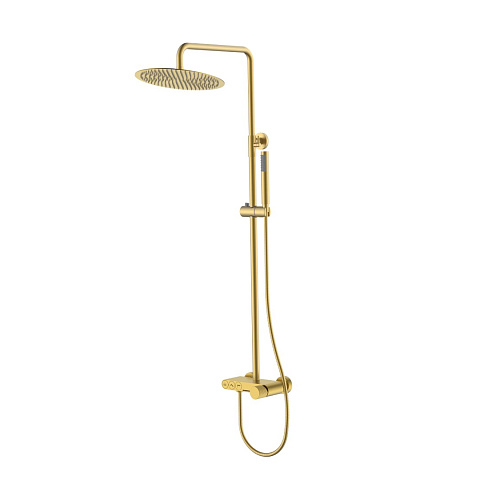 Стойка для душа Boheme STICK Matt Gold LINEA 128-MG.3