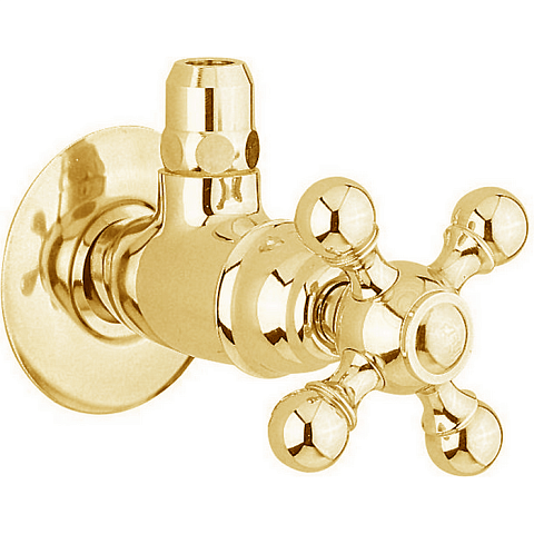CISAL Угловой вентиль 1/2", цвет золото, AR00146024