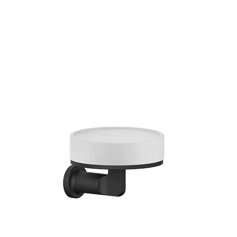 GESSI INCISO Мыльница настенная, цвет: белый/nero XL, 58501#299
