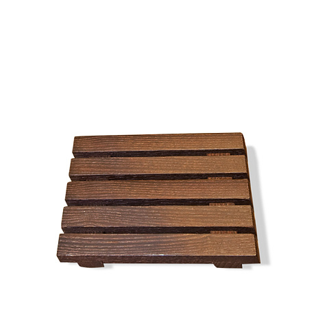 Decor Walther Wood STS Мыльница настольная, цвет: темный ясень ЗАКАЗ ПО ЗАПРОСУ, 0925985