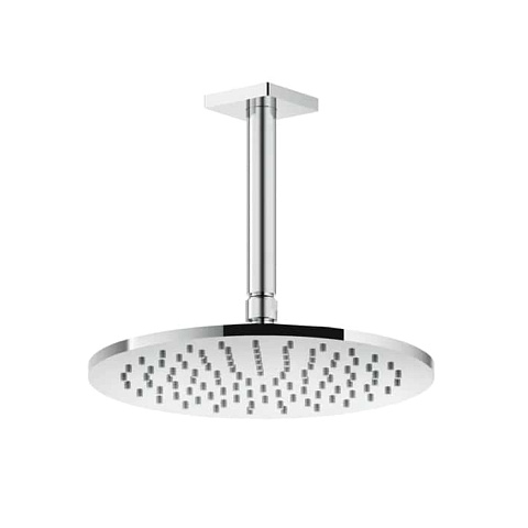 GESSI Rilievo Потолочная душевая головка шарнирная на 1/2",Ø250 мм., цвет: хром, 59152#031