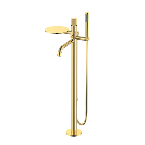 Смеситель Boheme STICK напольный GOLD LINEA 129-GG.3