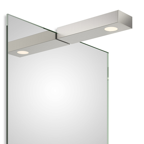 Decor Walther Flat 1 LED Светильник на зеркало 5x17x2.5см, светодиодный, 1x LED 7W, цвет: никель сатинированный, 0418734
