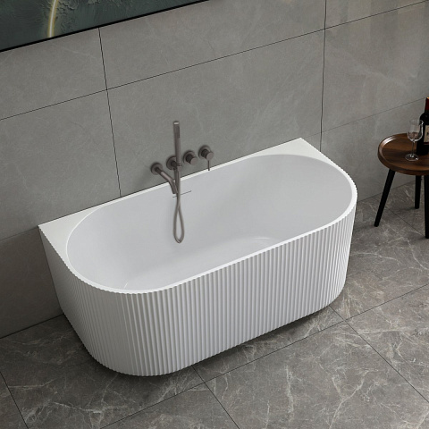 Ванна акриловая Vincea VBT-427-1700, 1700x800x580, цвет белый, щелевой перелив