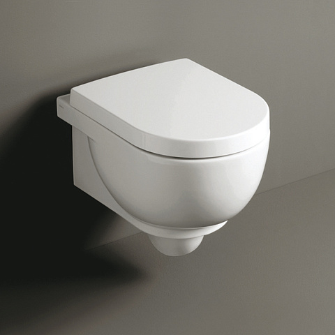SIMAS E-LINE Унитаз подвесной 51х35см, цвет белый (без крепежа F85), EL18bi