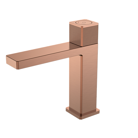 Смеситель автоматический для раковины Boheme QUAD Copper Brushed 159-CB