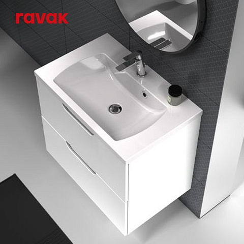 Сет-набор мебели RAVAK Classic II 600 белый (раковина + тумба)