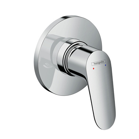 Hansgrohe HG Focus Смеситель для душа, встраиваемый, на 1 источник, внешняя часть, цвет: хром (Спеццена из наличия), 31961000