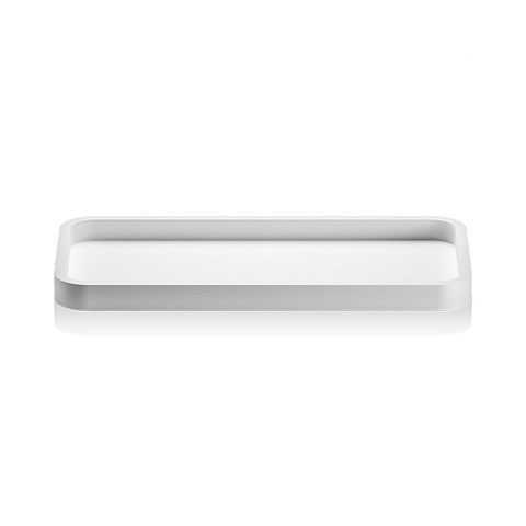 DECOR WALTHER STONE TAB Лоток 300x145х20 мм., цвет белый матовый, 0971050