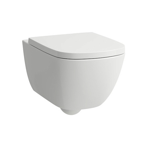 Laufen Palomba Унитаз подвесной 540х360х265 мм., безободковый смыв Rimless, цвет белый, 8.2080.2.000.000.1