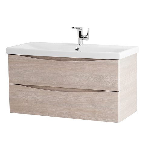 Тумба под раковину BelBagno Marino MARINO-CER-1000-2C-SO-RG-P 100 см, Rovere Grigio