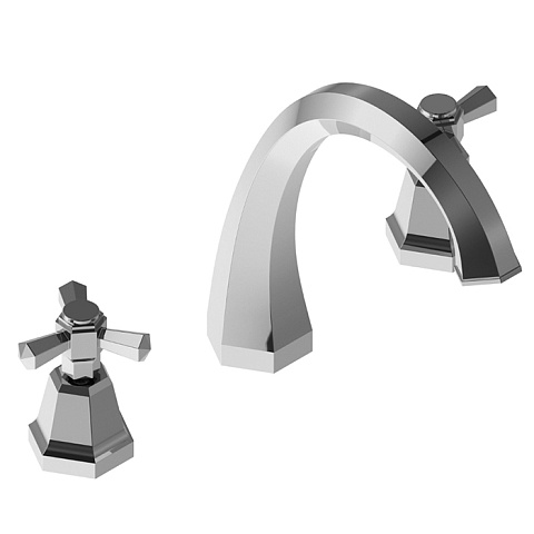 Stella Eccelsa Смеситель для раковины на 3 отверстия 3223TC, цвет: хром, EC 00022 CR00