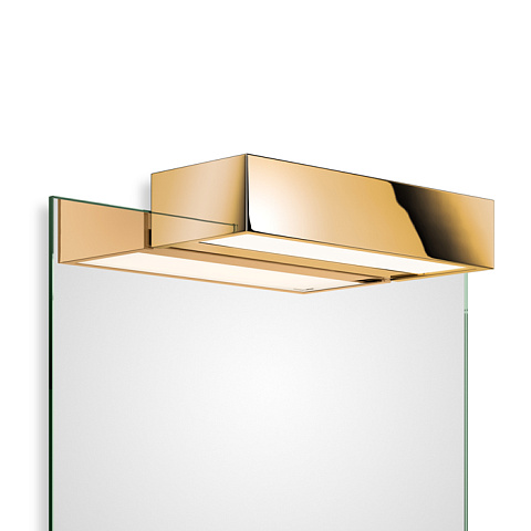 Decor Walther Box 1-25 N LED Светильник на зеркало 25x10x5см, светодиодный, 1x LED 18.4W, цвет: золото, 0420220