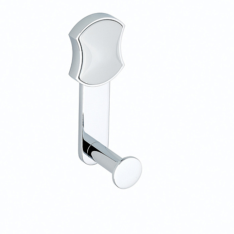 THG INFINI PORCELAINE BLANCHE Крючок, цвет хром, U2D-A02-517