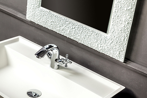 Зеркало Boheme AURA 60*90 белое, с подсветкой 537