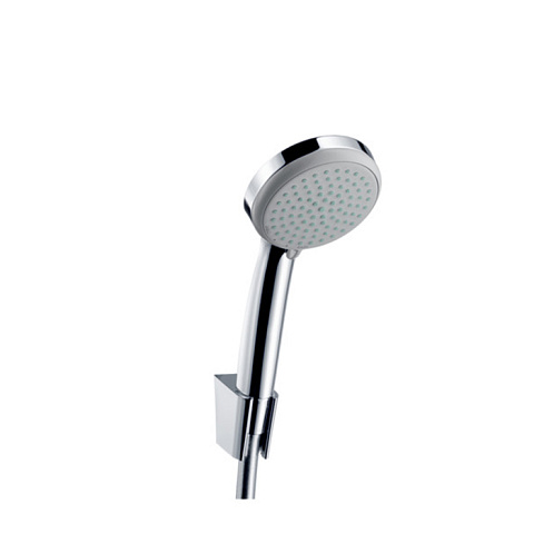 Hansgrohe HG Croma 100 Душевой набор Vario (ручной душ 1jet, держатель для душа, шланг для душа 1,25 м), цвет: хром, 27592000