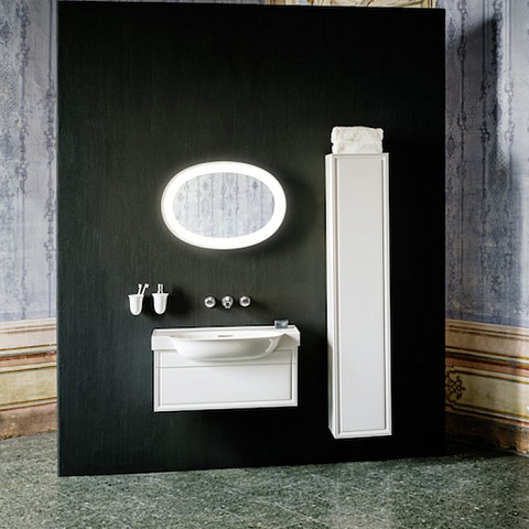 Laufen New Classic База под раковину подвесная , 780х320х340 мм, 1 ящик, цвет белый глянцевый (для раковины 813855), 4.0604.1.085.631.1