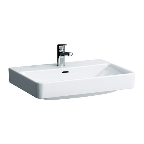 Laufen Pro S Раковина 650х465х95 мм,подвесная/для базы, с 1 отв. под смесит, цвет: белый (Последние 8 шт продаем с базой 4.0229.2.110.26), 8.1096.4.000.104.1