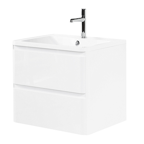 Тумба под раковину BelBagno Albano 60 см, Bianco Lucido