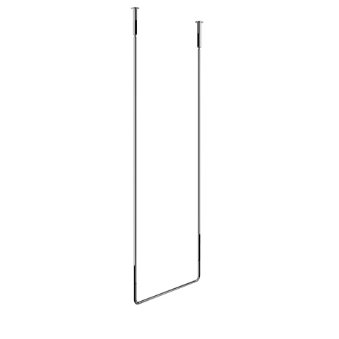 Gessi Goccia Полотенцедержатель потолочный 60см h=160см, цвет: хром, 38143#031