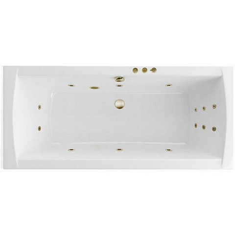 Ванна EXCELLENT Aquaria Lux 180x80 "SMART" (бронза)