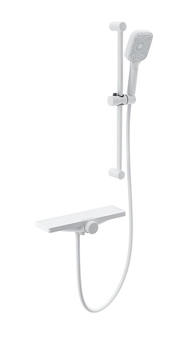 Смеситель для душа WONZON & WOGHAND Onix, Белый матовый WW-B2551-A-MW