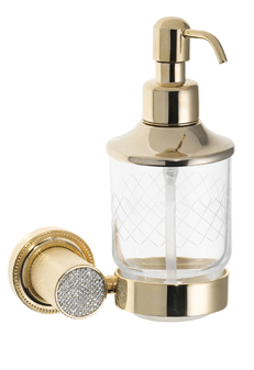 Настенный диспенсер Boheme ROYALE CRISTAL GOLD 10932-G
