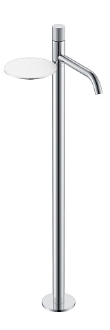 Смеситель Boheme STICK напольный для умыв. CHROME SPIRALE 120-CRCR.4