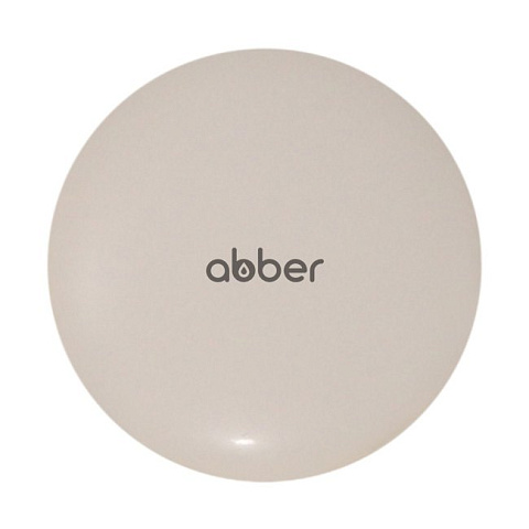 Накладка на слив для раковины ABBER AC0014MBE светло-бежевая матовая, керамика
