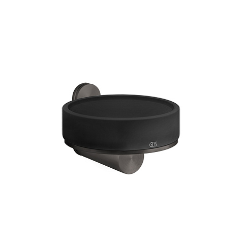 GESSI 316 Мыльница настенная, цвет: черный/brushed black metal pvd, 54702#707