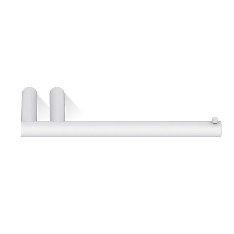 Decor Walther Mikado TPH1 Держатель туалетной бумаги, подвесной, цвет: белый матовый, 0520250