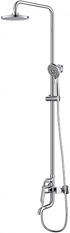 Душевая система D&K Venice Rialto DA1063701B14 с изливом, хром