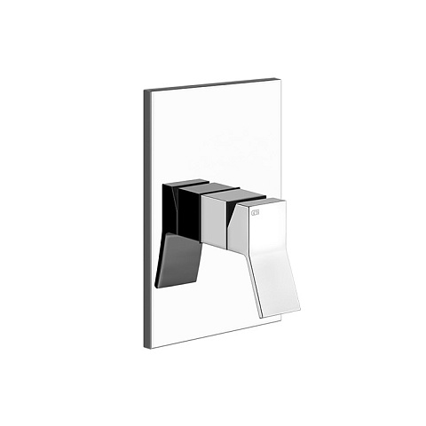 Gessi Rettangolo K Встраиваемый однорычажный смеситель для душа (внешняя часть), цвет: хром, 53061#031