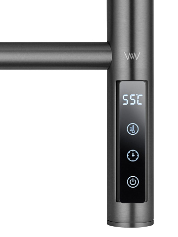 Полотенцесушитель электрический WONZON & WOGHAND BONN, Темный графит WW-AL4092-GM