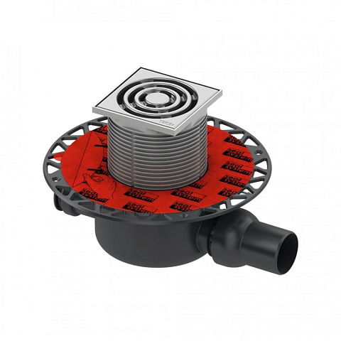 Трап душевой TECE TECEdrainpoint S 120 3601200 горизонтальный, с фланцем Seal System