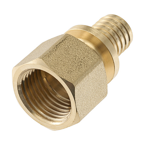 Соединение прямое с внутренней резьбой TECEspring AX, 16 х 1/2", латунь 765002S