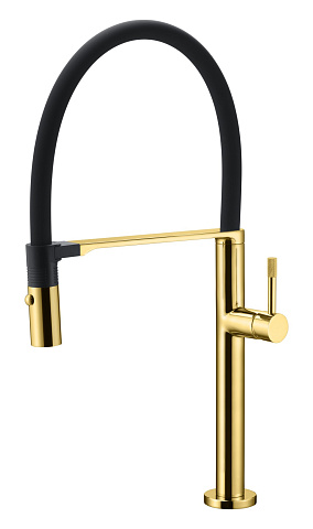 Смеситель для кухни Boheme UNO GOLD 114-G