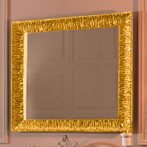 KERASAN Retro Зеркало 100x100, цвет золото, 736403oro