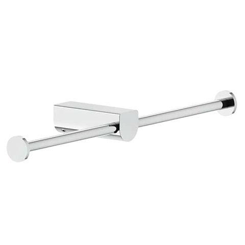 GESSI Rilievo Двойной держатель туалетной бумаги, цвет: хром, 59415#031