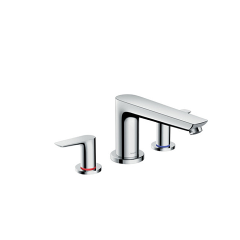 Hansgrohe HG Talis E Смеситель на борт ванны, на 3 отв, излив 196мм, без ручного душа, цвет: хром, 71747000