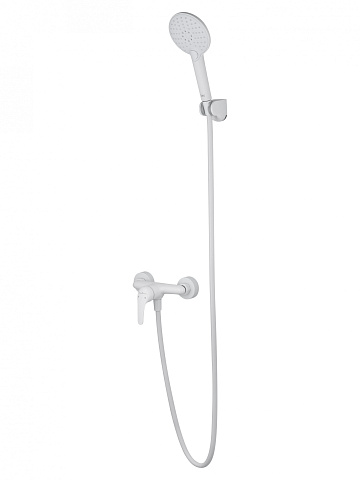 Смеситель для душа WONZON & WOGHAND, Белый матовый WW-4540-MW