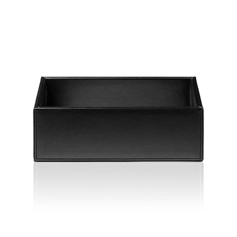 Decor Walther Brownie BOD2 Универсальная коробка 24.5x13x9.5см, цвет: черная кожа, 0930660