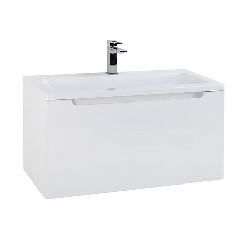 Тумба под раковину BelBagno Etna-M 80 см, Bianco Lucido