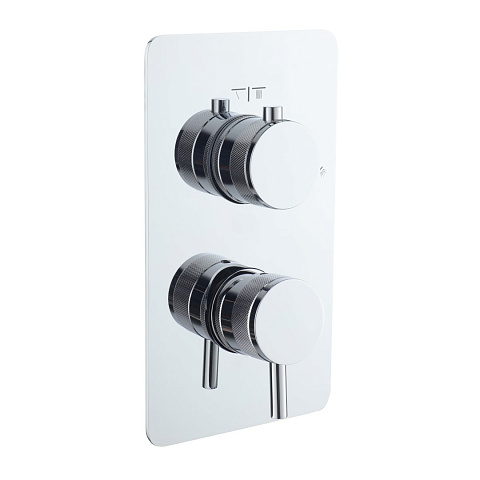 Смеситель встроенный однорычажный 2-х проходной Boheme CHROME 135-2-CR