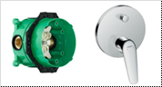 Смеситель для ванны Hansgrohe Novus (комплект) 71045000S