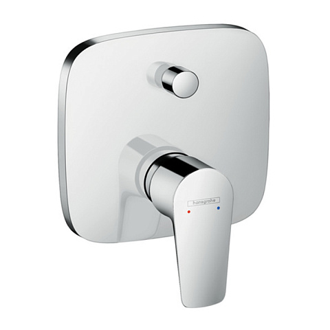 Hansgrohe HG Talis E Встраиваемый смеситель для ванны с переключателем, с защит.комб. EN 1717, (внешняя часть), цвет: хром (Спеццена из наличия), 71474000
