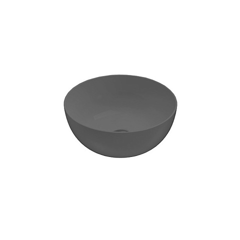 GLOBO T-Edge Раковина-чаша на столешницу D=34см H=16см, цвет smoke, B6T37.SK*0