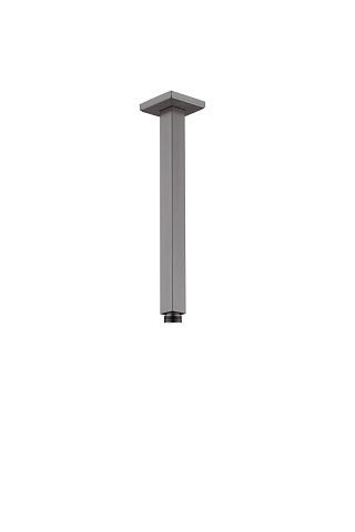 Держатель верхнего душа потолочный Boheme QUBIC Gun Metal 629-QUBIC-GM