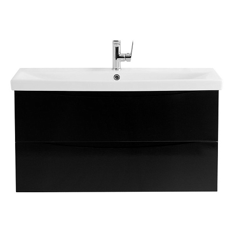 Тумба под раковину BelBagno Marino MARINO-CER-800-2C-SO-NL-P 80 см, Nero Lucido